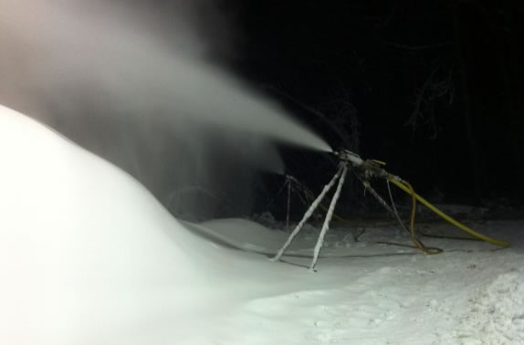 Dawson Creek Snow Making and Snow Machine Equipment.